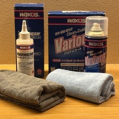 【セット購入で値引き】ガラス系コーティング剤　ワコーズ　バリアスコート　リフレッシュコートの画像