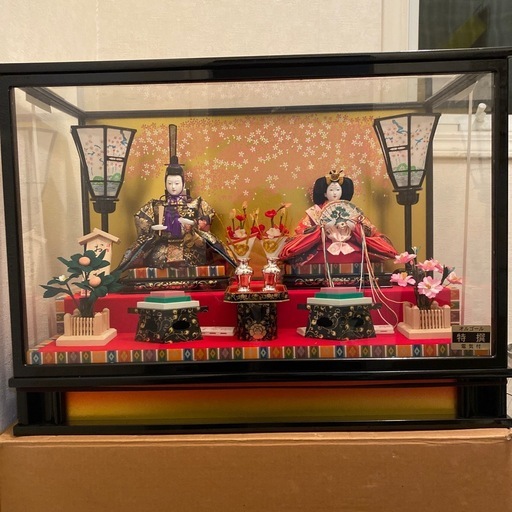 雛人形⭐︎夫婦雛⭐︎オルゴール付き
