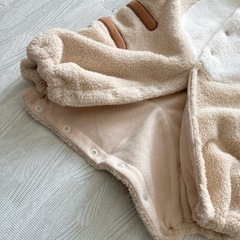 ベビー　ロンパース　カバーオール　2wayオール　トラ　着ぐるみ　50-70の画像