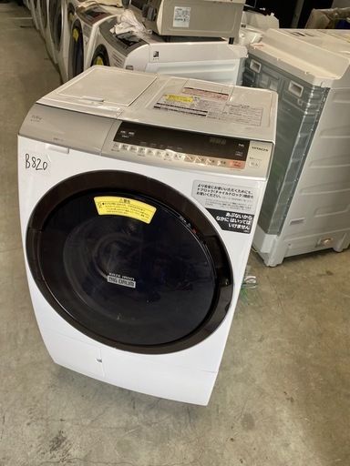 NO B819?福岡市内配送設置無料✨?BD-SX110CL-N ドラム式洗濯乾燥機 ビッグドラム ロゼシャンパン [洗濯11.0kg