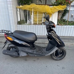 【即乗りOK・原付バイク・
YAMAHA JOG ブラック】｜前後タイヤ新品交換済｜通勤・通学に◎ 早い者勝ち！！ の画像