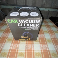 車用バキュームクリーナー 色:レッド・赤  の画像