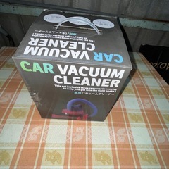 車用バキュームクリーナー 色:レッド・赤  の画像