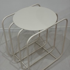 サイドテーブル ミッドセンチュリー スペースエイジの画像