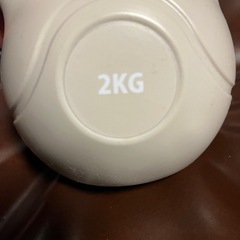 ケトルベル2キロ　★ダンベル、2kg
の画像