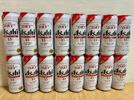 1️⃣缶お酒合計146本