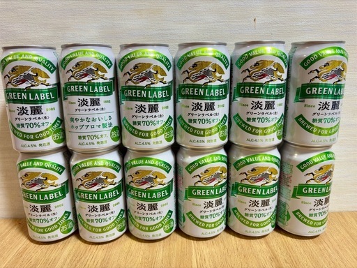 1️⃣缶お酒合計146本