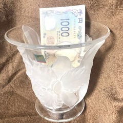 新品　HOYA　花器　ローズボウル　の画像