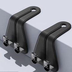 ベンツ ロゴ入り 車載ヘッドレストフック 2個セットの画像