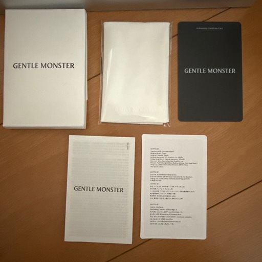 Gentle Monster Martin 02 シルバー メガネ 