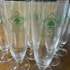 HEARTLAND ピルスナーグラス 6個セット380mlの画像