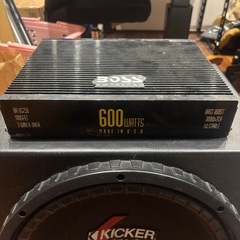 ウーファー＆アンプセットの画像