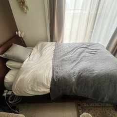 【引越し】すのこベッドフレーム(ダブルサイズ)の画像