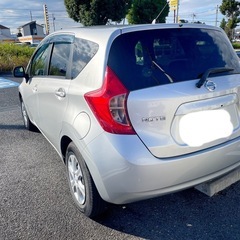 ノート　H26 車検長　低走行距離3,2万キロ　乗って帰れますの画像