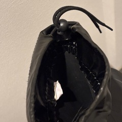 長靴 黒 25cmの画像