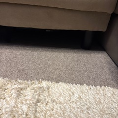 引き取り決定】スエードソファーベットの画像