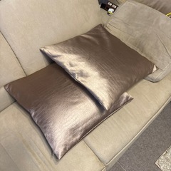 引き取り決定】スエードソファーベットの画像