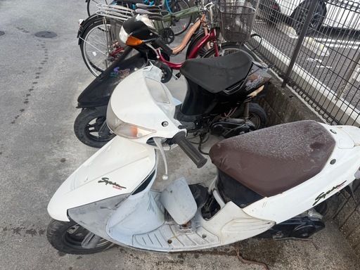 原付 不動車2台セット