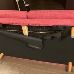 引取限定⭐︎差し上げます！ソファの画像