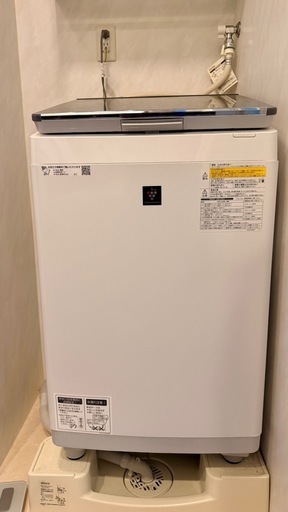 SHARP 縦型洗濯機 ES-PU1C 11.0kg 本体の通販はau PAY マーケット 