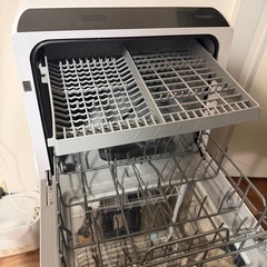 タンク式食器洗い乾燥機「ラクア」　ラック付き
の画像