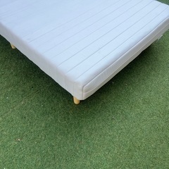 ボンネルコイル脚付きマットレス セミダブル 山善の画像