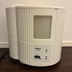 [山善] 加湿器 加熱式 スチーム式 2021年製の画像