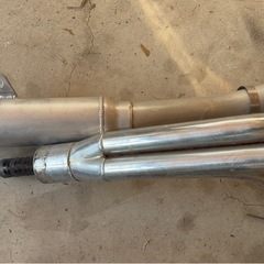 Kawasaki バリオス1型 OVER RACING アルミサイレンサー 社外マフラーの画像