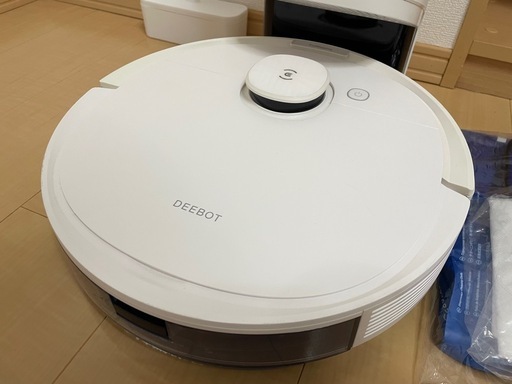 美品 ECOVACS DEEBOT N8+ ルンバロボット掃除機 本体＋ステーション付