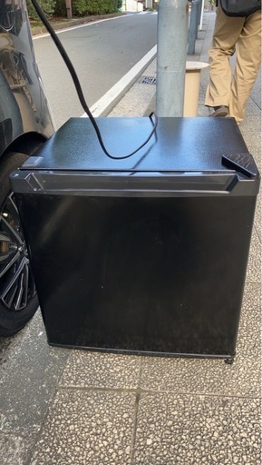 アイリスプラザ 1ドア 小型冷蔵庫 46L ブラック 一人暮らし/セカンドに◎