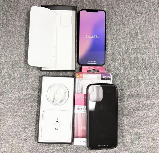 【美品】iPhone 12 Pro Max 128GB SIMフリー 付属品有