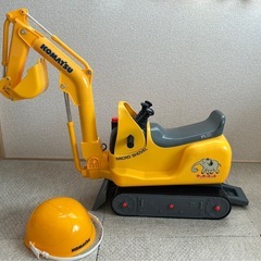KOMATSU　ショベルカー  子供用の画像