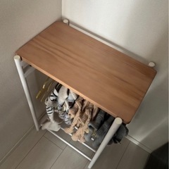 ペット、ベビー服ラック　ハンガー付きの画像