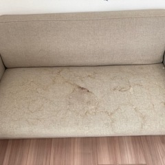 【あげます】LOWYA 2.5人掛けソファの画像