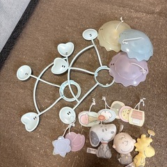 スヌーピーやわらかガラガラメリープレミアムの画像