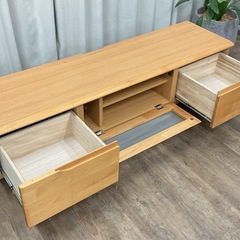 KB-1【新入荷　リサイクル品】ニトリ　アルナス150 TV/AVボード　ナチュラルの画像