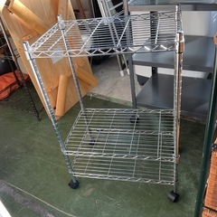 スチールラック　中サイズ　中古の画像