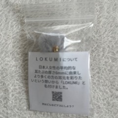 LOKUMI 国産ピアス グレイファーの画像