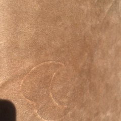 ベルベット調ラグの画像