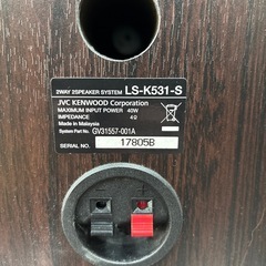 KENWOOD スピーカー LS-K531-Sの画像
