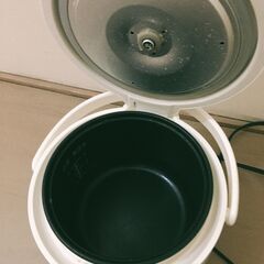 JM20727S)ジャー炊飯器 KNチヨダ NRS-T30A 3合炊き 動作OK  2019年製 中古品【取りに来られる方限定】の画像