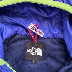 NORTH FACE ロンパースアウター　Fサイズの画像