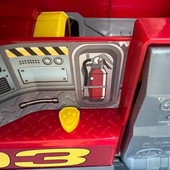 パウ・パトロール ザ・ムービー DX変形ビークル マーシャル ファイヤートラックの画像