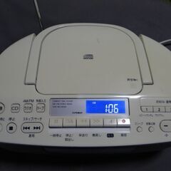 ２０１９年　ＣＤカセットレコーダー　東芝（TY-CDS7）　動作品の画像
