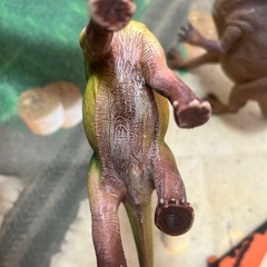 恐竜　フィギュア　ラバー　シリコンの画像