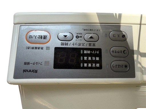 リンナイ ガスファンヒーター RC-N356E 都市ガス13A用　ストーブ