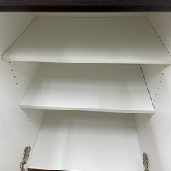 ☆ドリーム荒牧店☆ジモティー割引有☆【クリーニング済み】ニトリ/3枚扉オープンボード/現状販売の画像