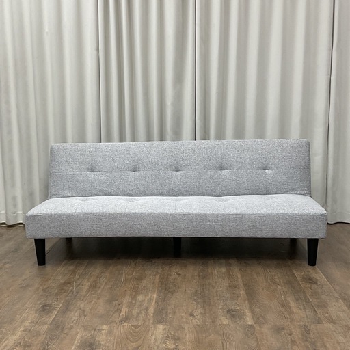 KB-10【新入荷　アウトレット品】オハイオ　ソファベッド　グレー