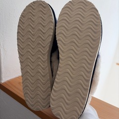 【新品】ボアサンダルSサイズ　ネイビーの画像