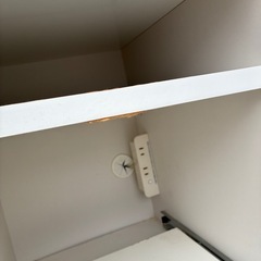 キッチン収納棚　隙間収納　スライドテーブルの画像